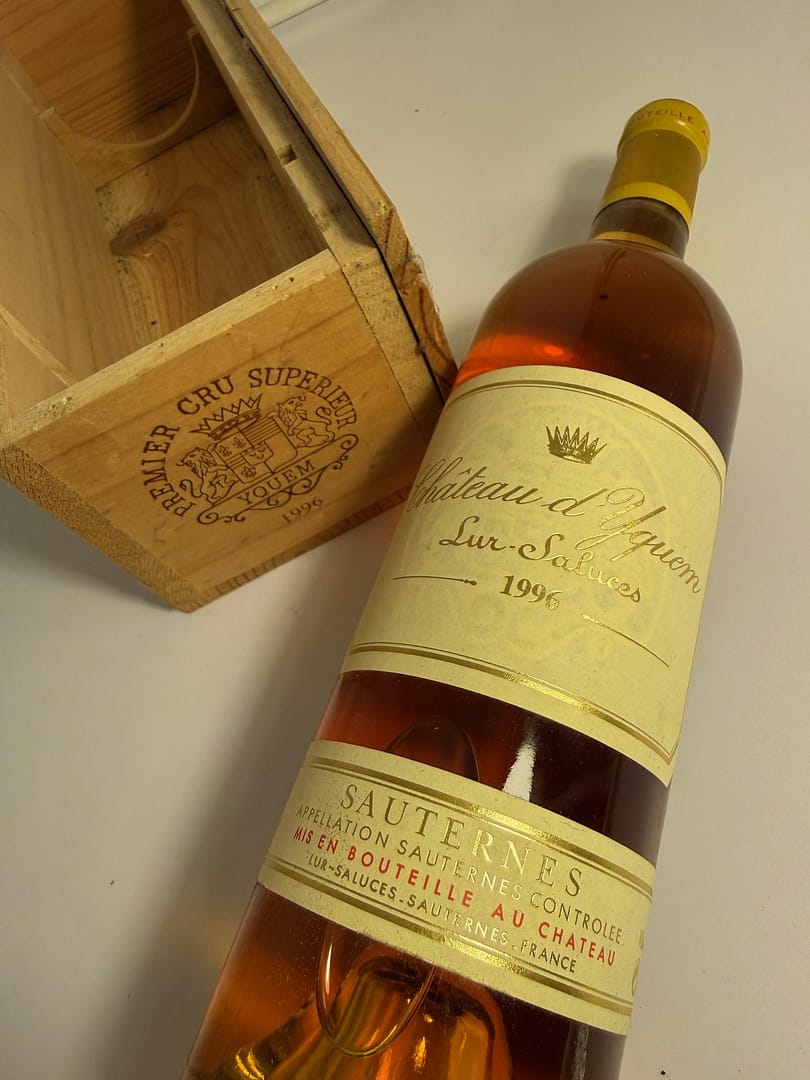 Chateau d'Yquem Sauternes 1996